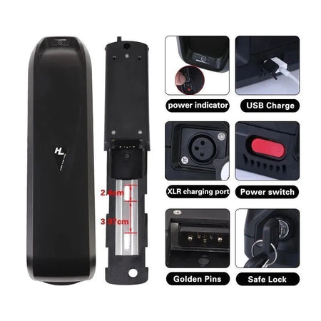 36V 48V Battery with Charger