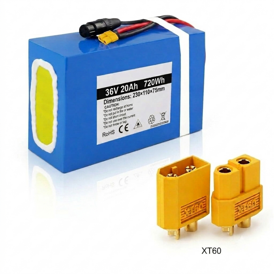 36V–72V EV lithium battery pack