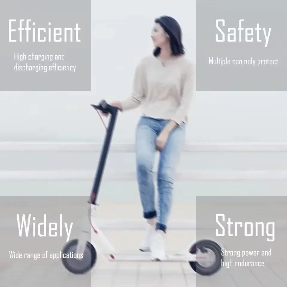 Efficient, safe, strong, and widely applicable scooter showcasing high-performance features for urban commuting.