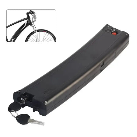 36V Curved Shape E-bike Battery for Scimitar & Carrera Crosscity 8.7Ah / 9.6Ah / 10.5Ah with keys