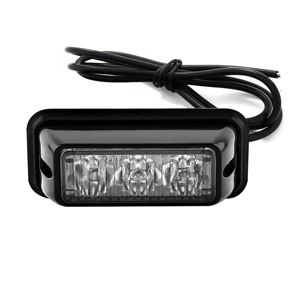 3 LED emergency strobe lights