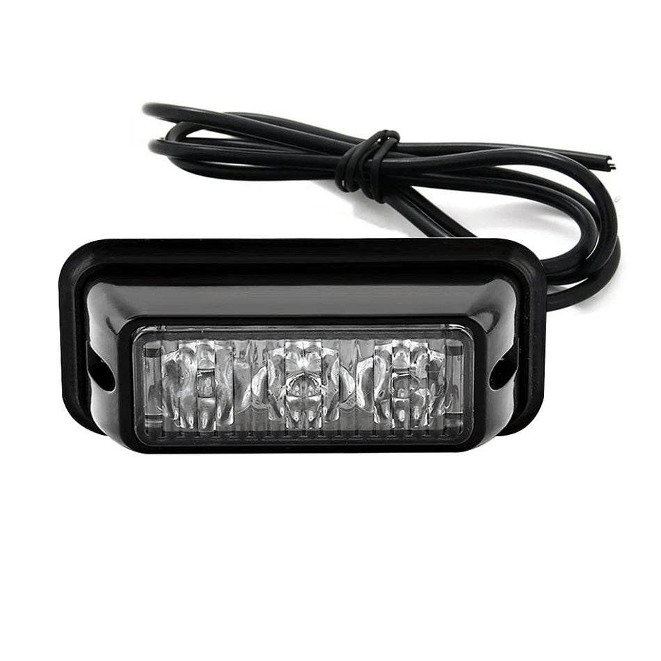 3 LED emergency strobe lights