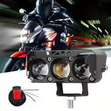3 Lens LED motorcycle headlight