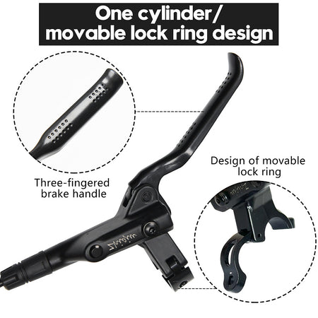 M510 CNC Hydraulic Brake Kit for MTB and E-Bike Applications