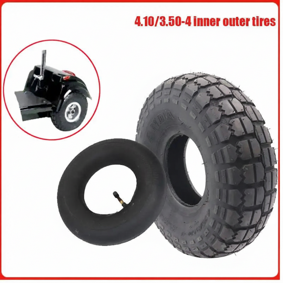 4.10/3.50-4 Inner Tube and Tire set for electric scooter and tricycle
