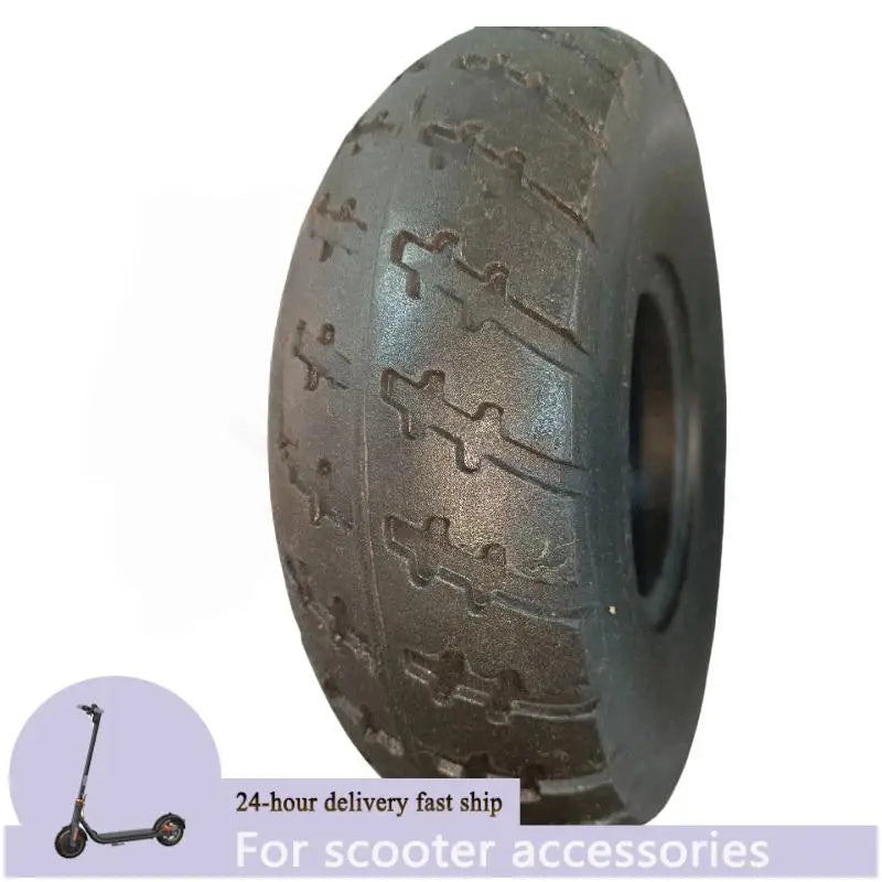 4.10/3.50-4 solid rubber non inflatable tire for warehouse carts