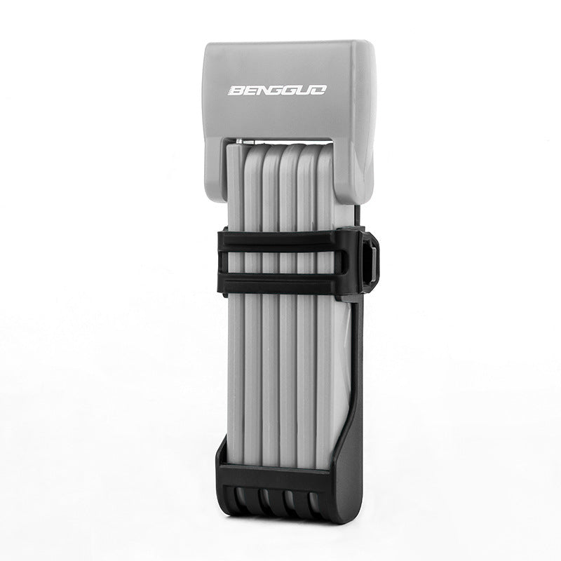 Compact Foldable Security Lock for Bikes and Electric Scooters