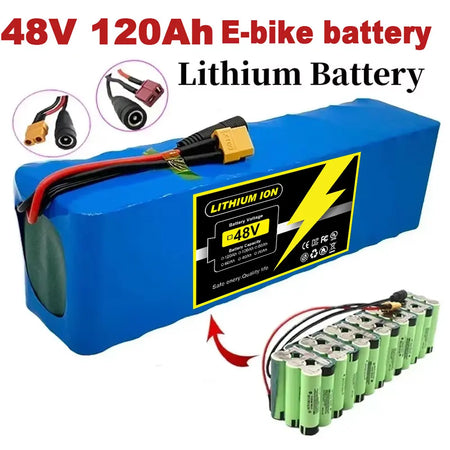 48V 120Ah 2000W lithium ion battery pack main view