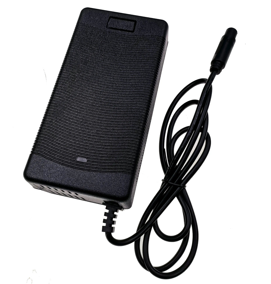 48V 13S Li-ion Battery Charger 54.6V 2A with MI4-Julet 3105 Connector for electric rides.