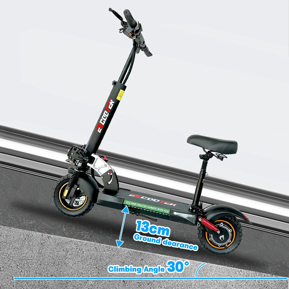 48V 16Ah Electric Scooter with Up to 55 km Range
