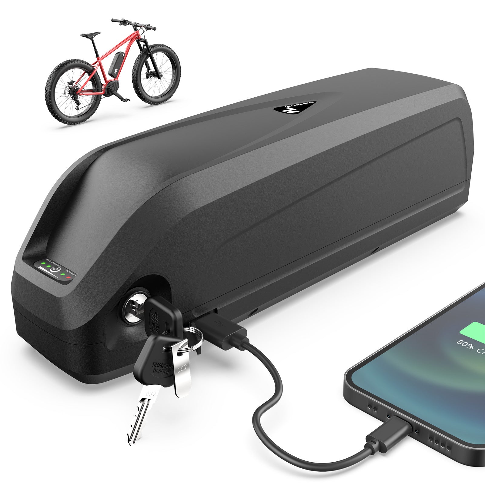 48V 20Ah Rechargeable Lithium Battery Pack