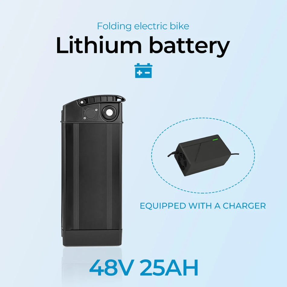 48V 25Ah high capacity ebike battery