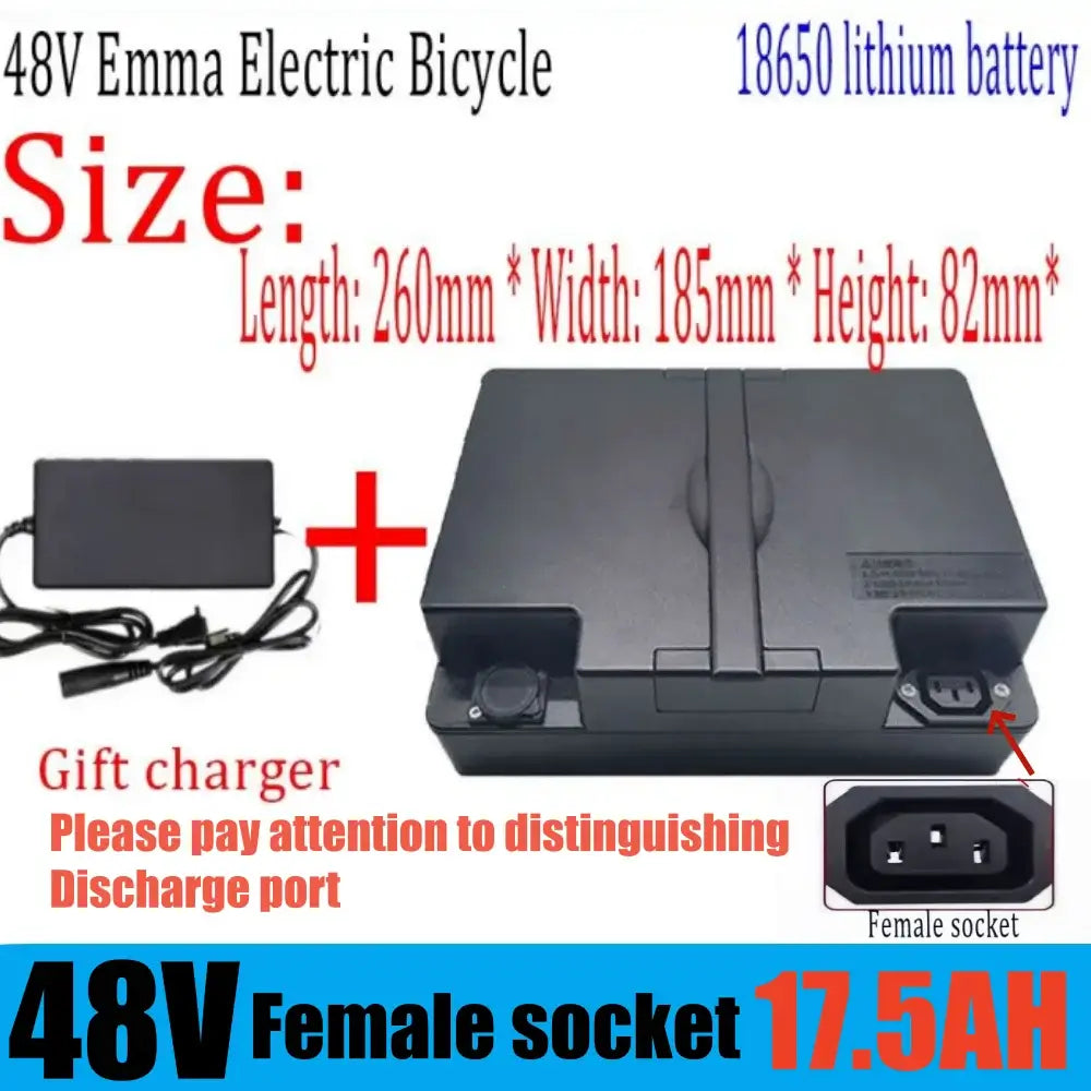 48V Lithium-ion Battery (17.5Ah/21Ah/30Ah) for Aima T901 & Electric Scooters with charger and specifications.