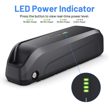 48V Rechargeable Battery for E-Bikes