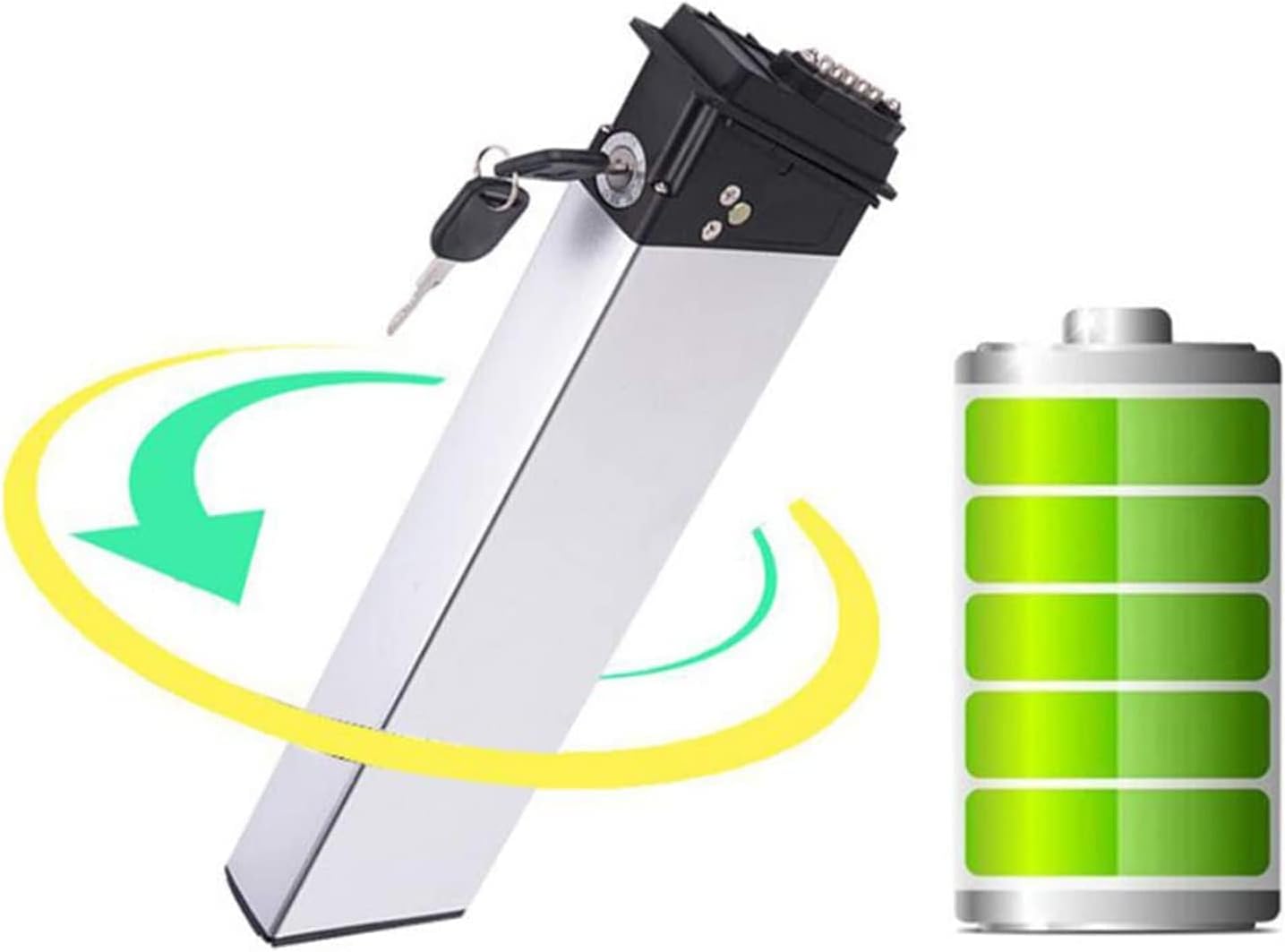 48V ebike battery with 4 pin discharge connector