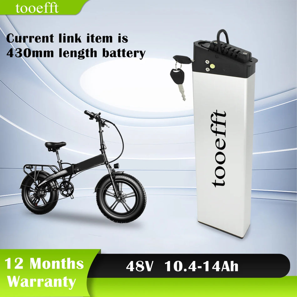 48V folding electric bike battery