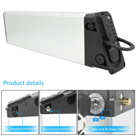48V replacement battery for Engwe EP-2 Pro electric bicycle