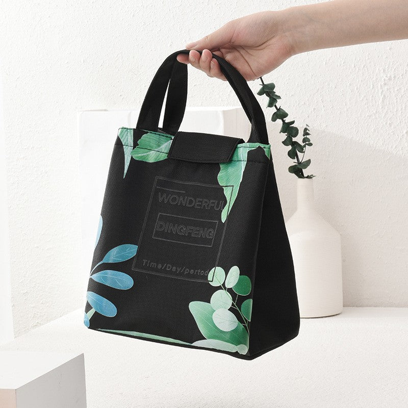 Water-Resistant Oxford Lunch Tote 500ml Insulated Food Storage Bag for Hot & Cold Meals