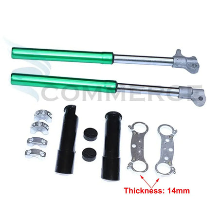 49cc Pocket Bike Front Suspension Forks with Silver Finish