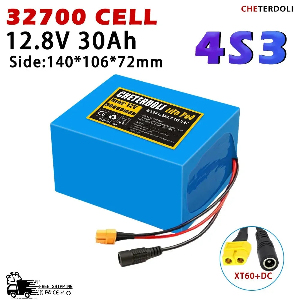 4S3P lithium iron phosphate battery for electric boats and UPS