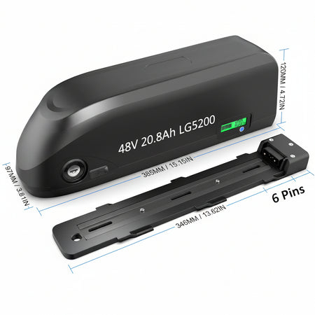 48V Hailong Battery Terminal Connection Detail