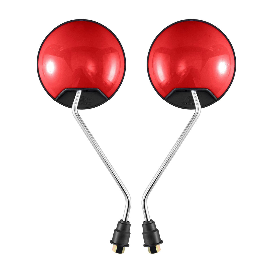 Universal Round Convex Mirror (7mm/8mm/9.2mm) for All Two-Wheelers