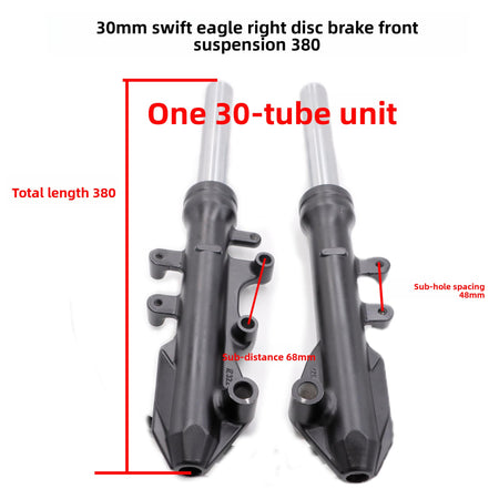 Universal Suspension Fork 370mm 430mm for Smooth Ride Performance