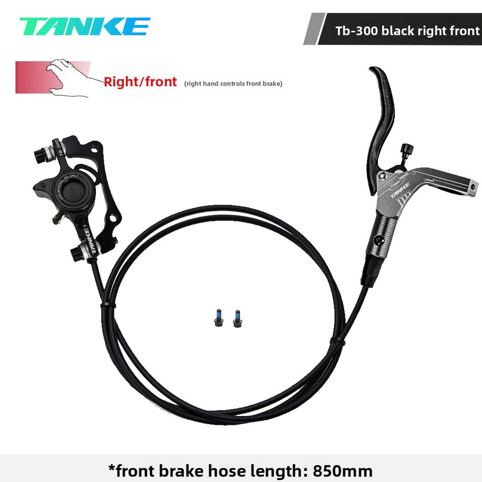 UGNE Aluminum Alloy Hydraulic Disc Brake Caliper Set | High-Performance Mountain & Road Bike Brake Kit | Universal Fit (Black, Red, Blue, Purple)