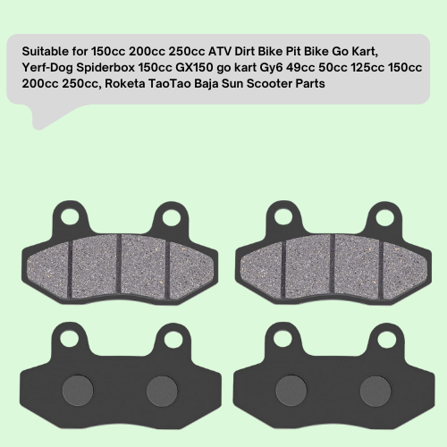 4pcs brake pads set