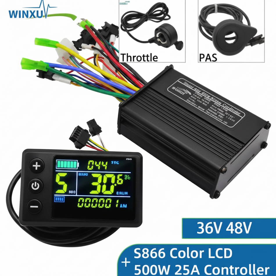 36V 48V 500W Brushless Motor Driver Controller S810