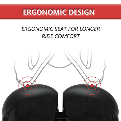Width Adjustable Bike Seat - Comfortable Prostate Friendly Bicycle Saddle for All Bikes