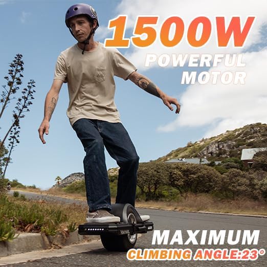   SUP Electric Self-Balancing Board 1500W – 22 MPH Speed, 22 Mile Range, Smart App Control, UL 2272 Certified Hoverboard for Adults & Teens