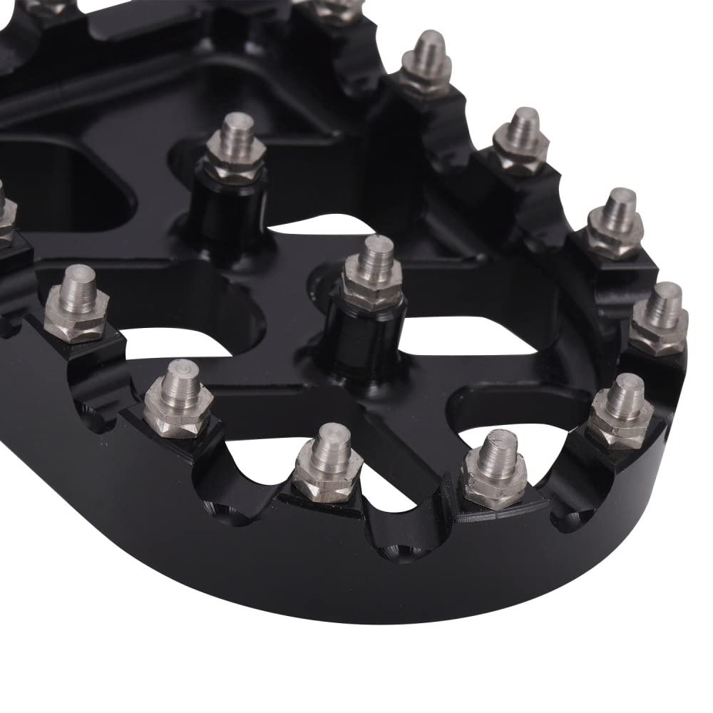 AnXin CNC Dirt Bike Foot Pegs for KX250F, KX450F, KX250, KX450, KLX450R 2006-2024