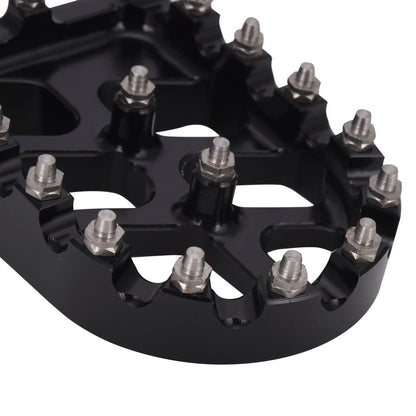 AnXin CNC Dirt Bike Foot Pegs for KX250F, KX450F, KX250, KX450, KLX450R 2006-2024