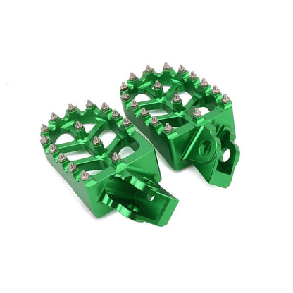 AnXin CNC Dirt Bike Foot Pegs for KX250F, KX450F, KX250, KX450, KLX450R 2006-2024