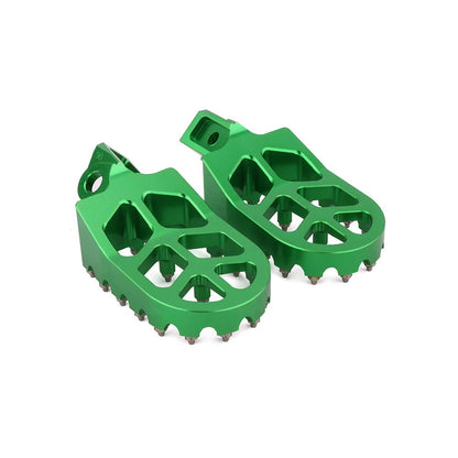 AnXin CNC Dirt Bike Foot Pegs for KX250F, KX450F, KX250, KX450, KLX450R 2006-2024