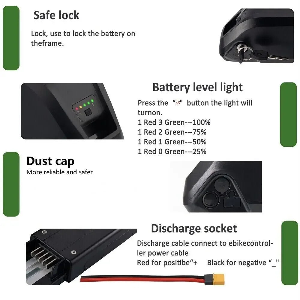 52 cell lithium battery pack high stability design