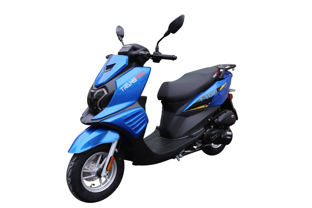 Transpro T-ECHO 200cc Motorcycle – 169cc Air-Cooled ,Automatic Transmission, 52 mph Top Speed