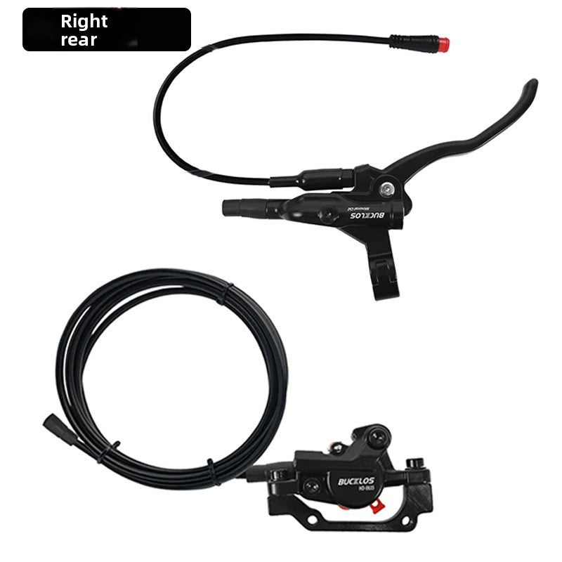 Universal Double Piston Hydraulic Disc Brake Set – High-Performance E-Bike & MTB Brake Kit
