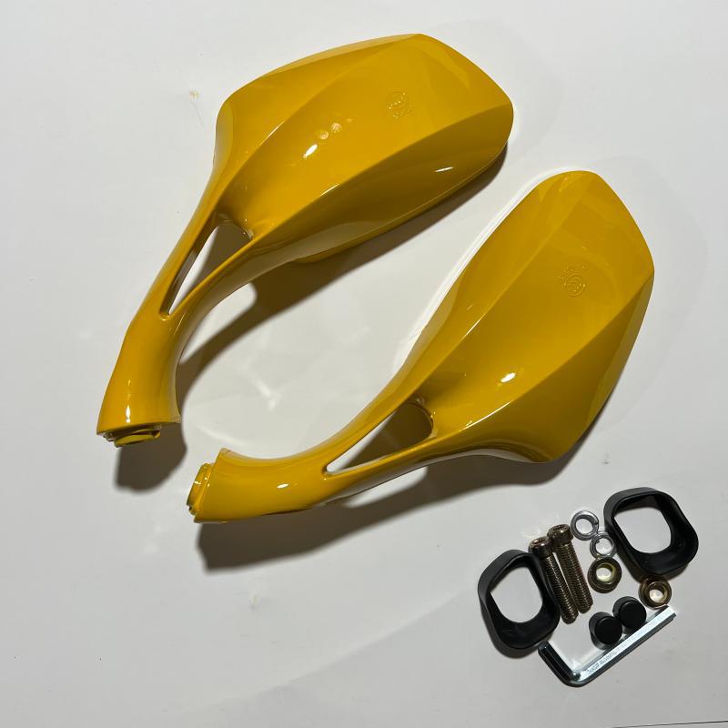 UGNE Anti-Glare 360 Adjustable Rearview Mirror for Motorcycles, Scooters & Electric Vehicles