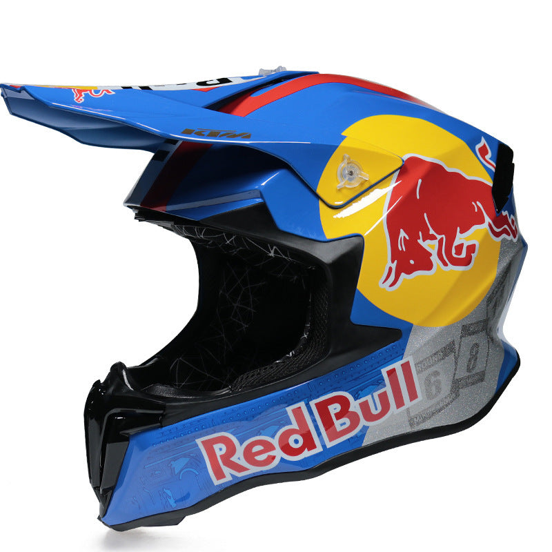 Full Face Off-Road & Motorcycle Helmet (DOT Certified)