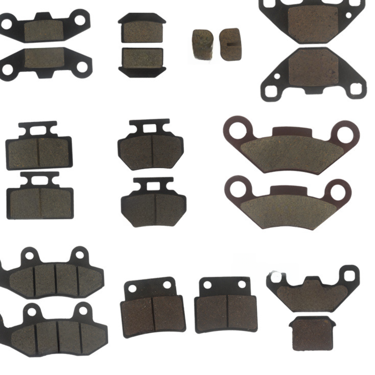 Heavy-Duty ATV & Off-Road Brake Pad Set - Universal Compatibility - Enhanced Safety Friction Pads