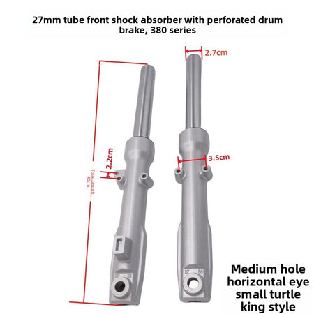 Electric Motorcycle Front Suspension Fork Durable Steel Construction