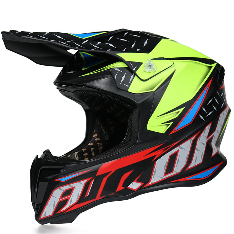 Full Face Off-Road & Motorcycle Helmet (DOT Certified)