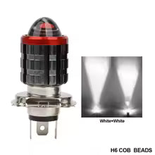 6000K white LED bike headlight