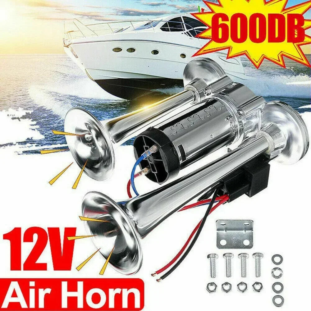 600db air horn dual trumpet