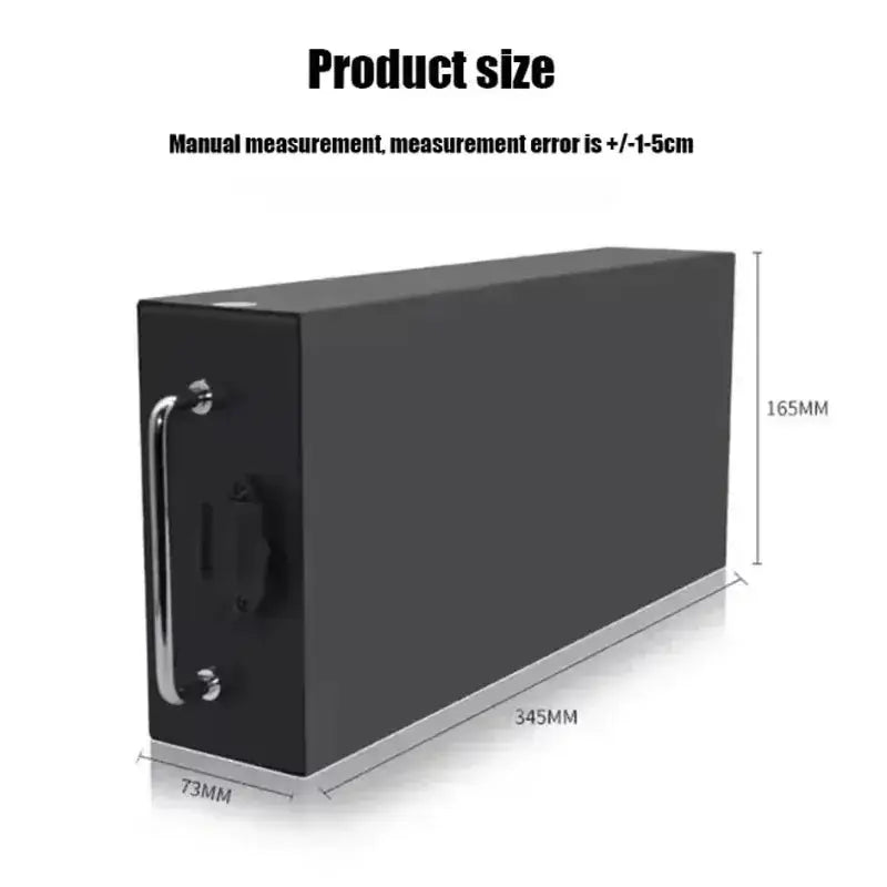 60V 20Ah-40Ah Li-ion Battery Pack for 2000W Harley Citycoco Electric Scooter Includes Free Charger dimensions