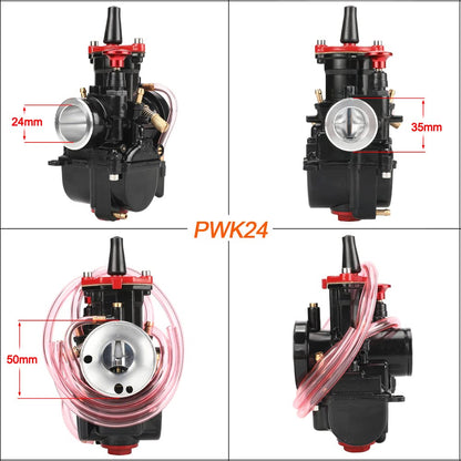 PWK 24mm Racing Carburetor Kit for 50cc to 110cc Engines