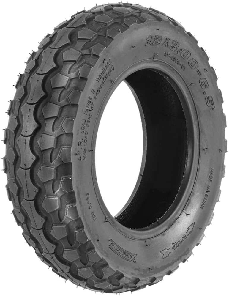 12x3.00-6.5 Tubeless Tire 12x3-6.5 Street Tire For High Speed E-Scooters
