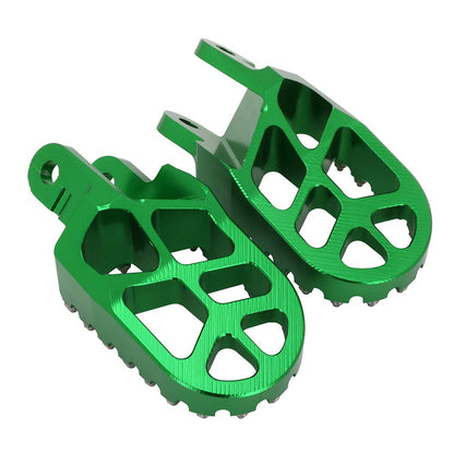 AnXin CNC Dirt Bike Foot Pegs for KX250F, KX450F, KX250, KX450, KLX450R 2006-2024